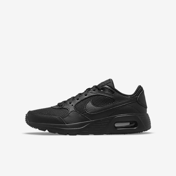 Nike air max black school shoes cheap